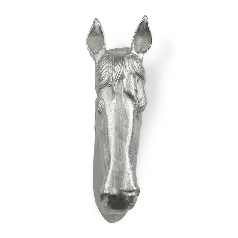 Wall Accents - Silver Horse Face Wall Accent