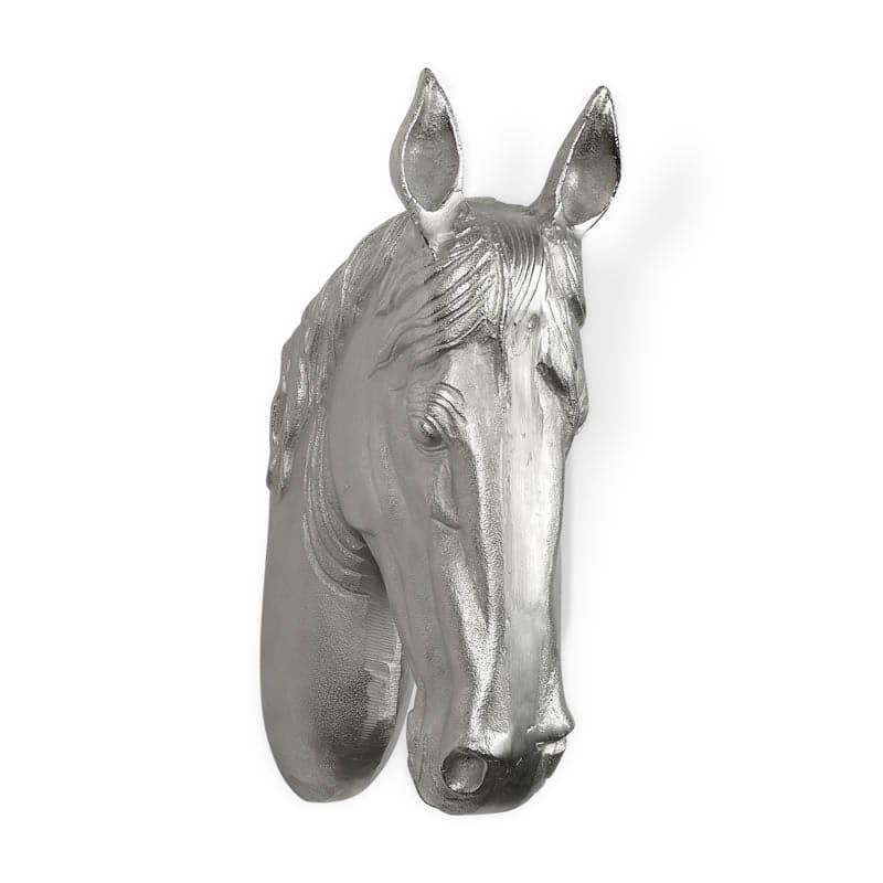 Wall Accents - Silver Horse Face Wall Accent