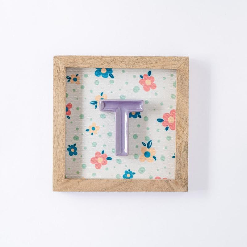Buy Wall Accents - (T) Mini Mottled Mono Wall Hanging - Purple at Vaaree online