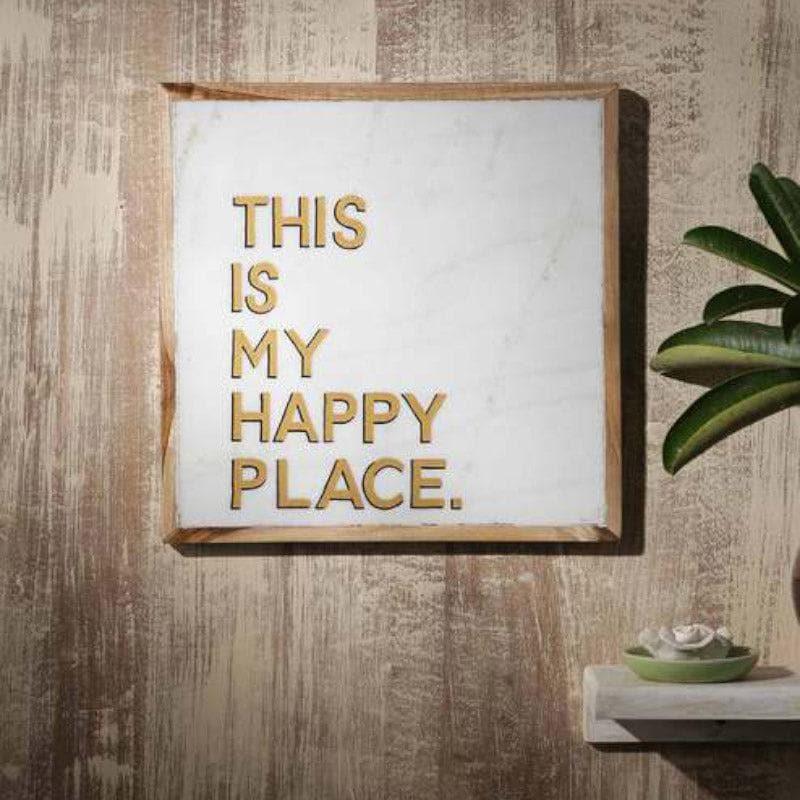 Buy This Is My Happy Place Wall Accent Wall Accents from Vaaree