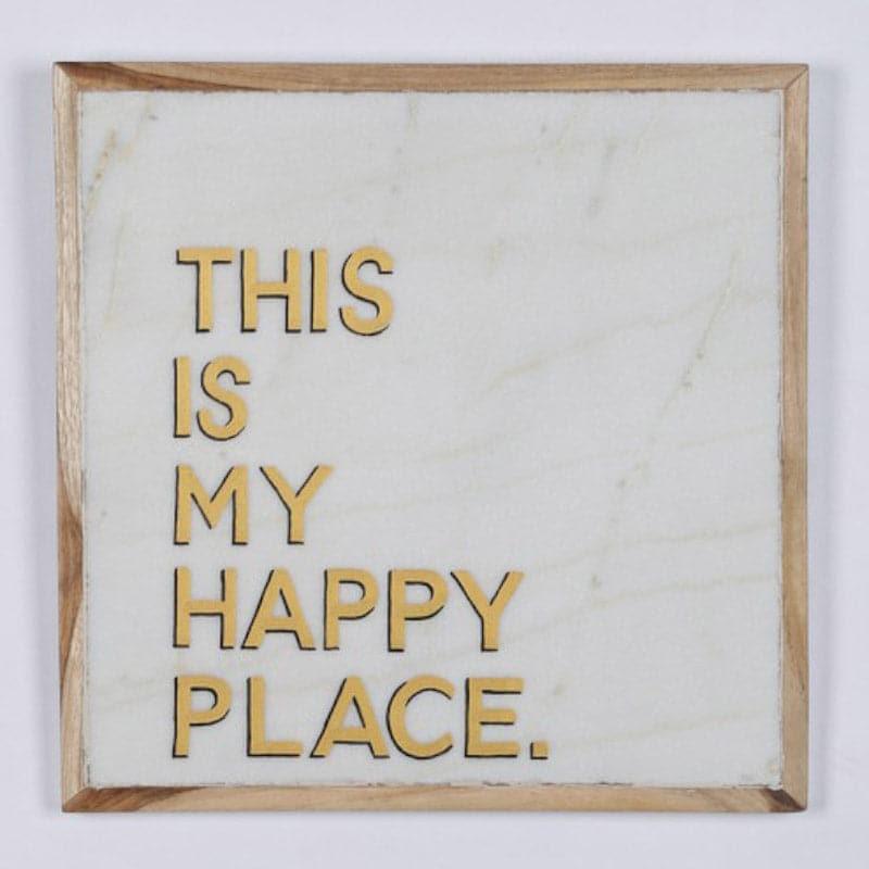 Buy This Is My Happy Place Wall Accent Wall Accents from Vaaree