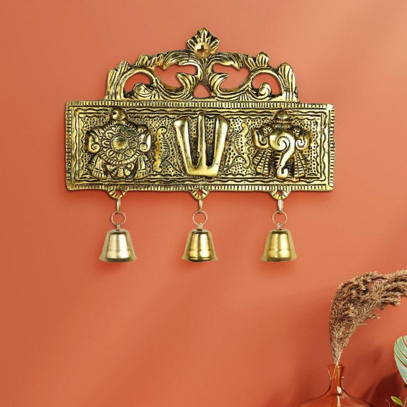 Buy Tirupati Shankh Chakra Wall Accent Wall Accents from Vaaree