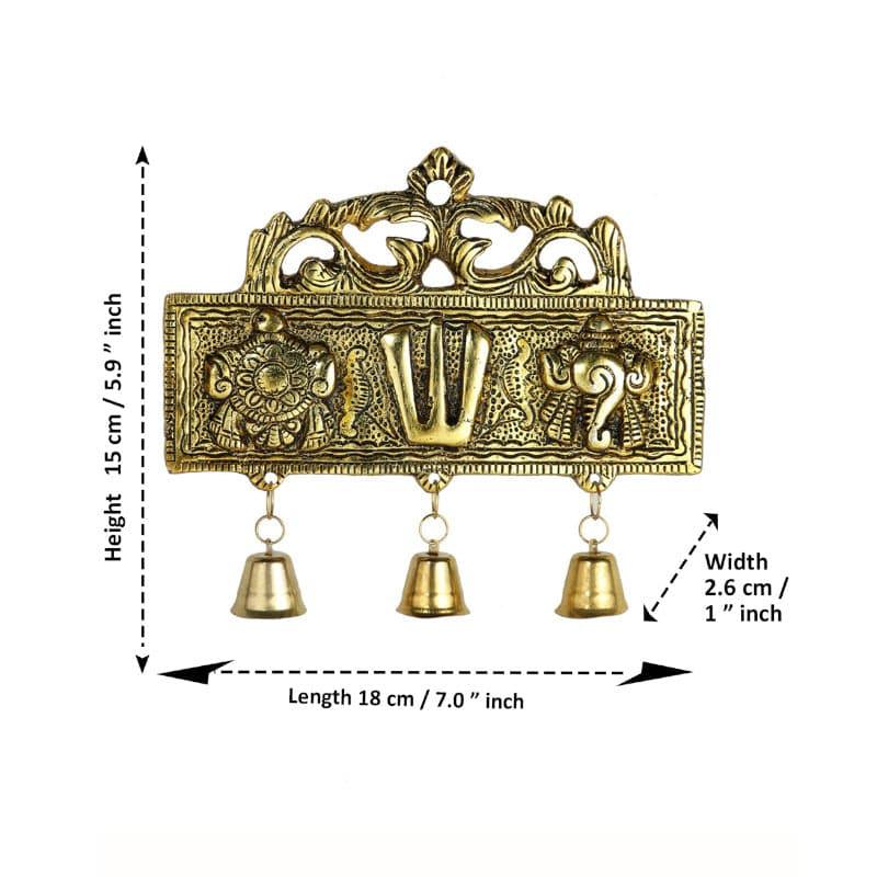 Buy Tirupati Shankh Chakra Wall Accent Wall Accents from Vaaree