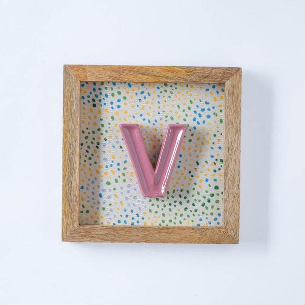 Wall Accents - (V) Mini Mottled Mono Wall Hanging - Pink