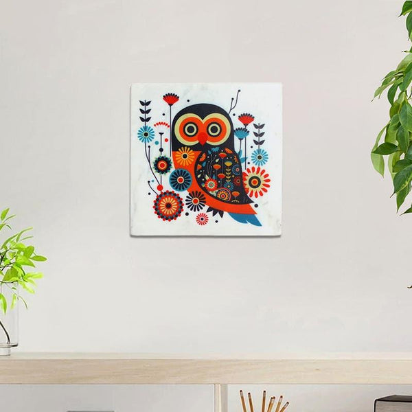 Wall Accents - Vibrant Night Owl Wall Accent