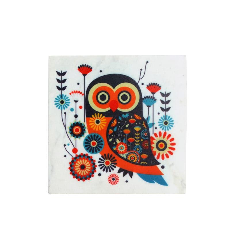 Buy Vibrant Night Owl Wall Accent Wall Accents from Vaaree