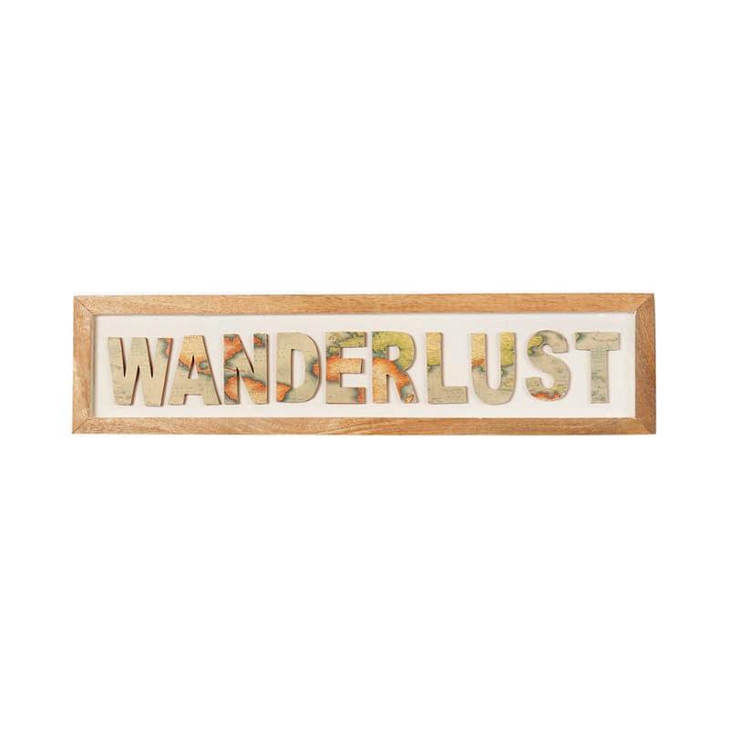 Wall Accents - Wanderlust Wonder Wall Accent