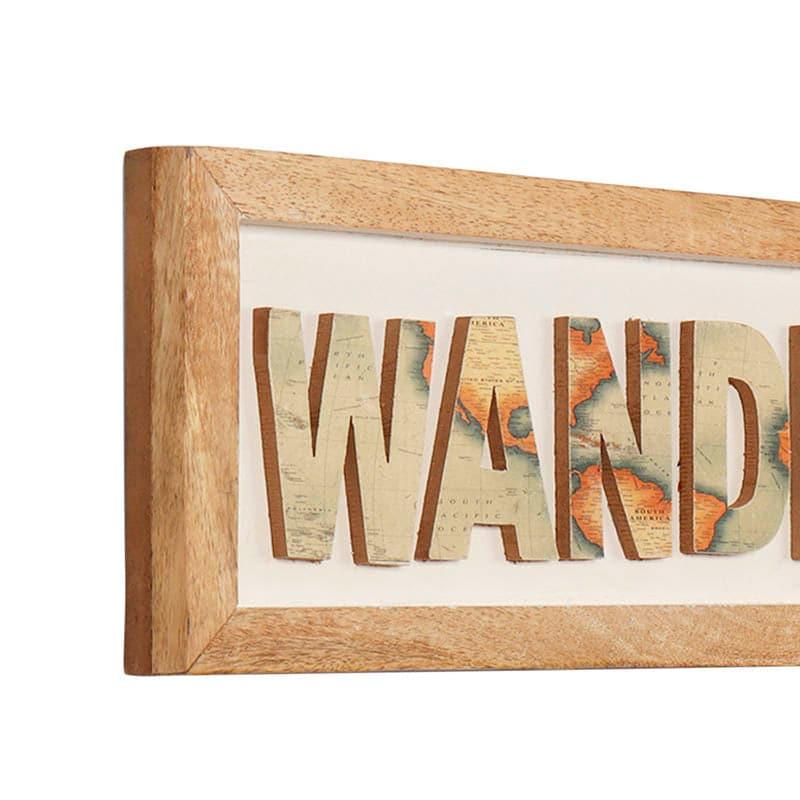 Wall Accents - Wanderlust Wonder Wall Accent