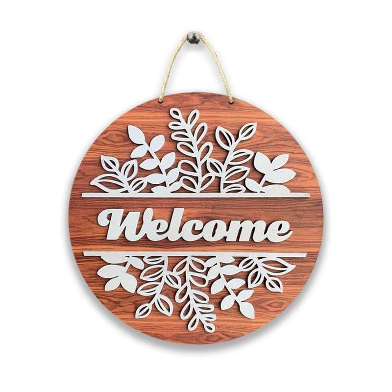 Wall Accents - Welcome Home Wall Decor - Brown