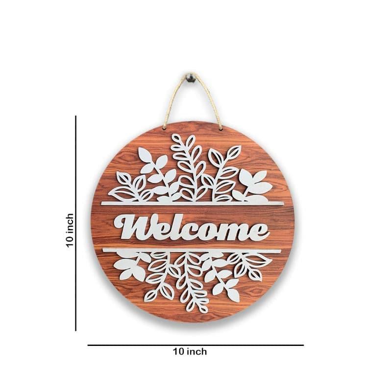 Wall Accents - Welcome Home Wall Decor - Brown