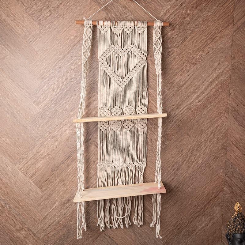 Wall & Book Shelves - Kocha Macrame Wall Shelf