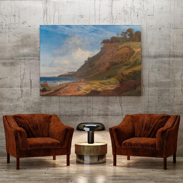 Buy Wall Art & Paintings - A Danish Coast Painting - Roskilde Fjord - Gallery Wrap at Vaaree online