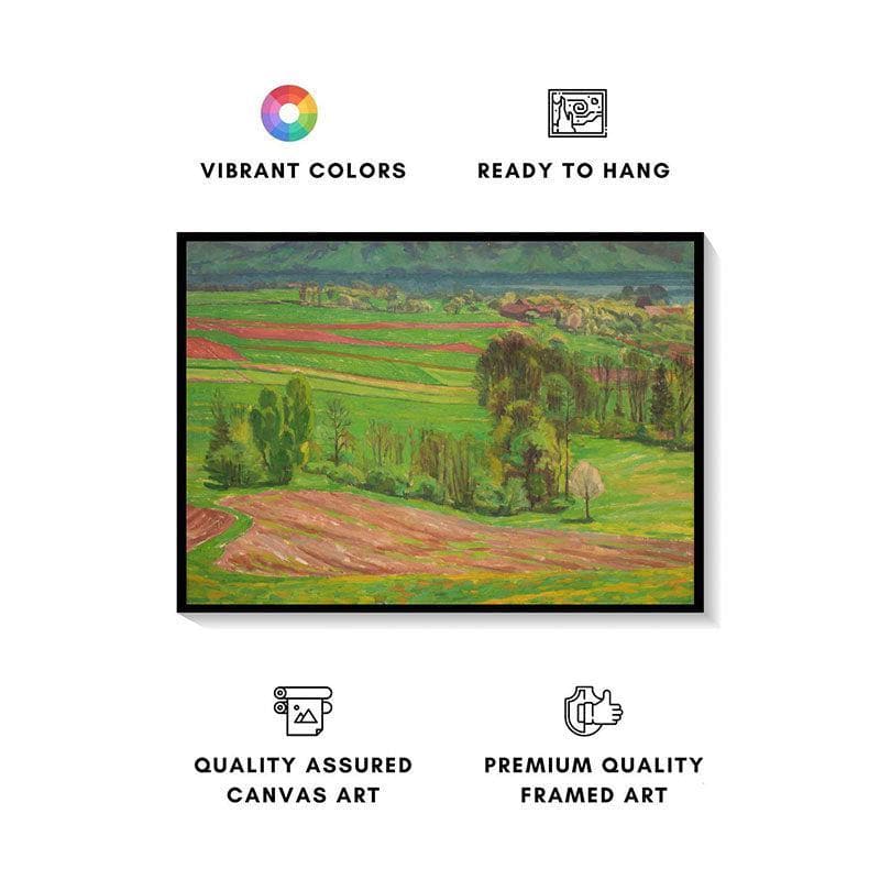 Buy A Greenland Beauty Wall Painting - Black Frame Wall Art & Paintings from Vaaree