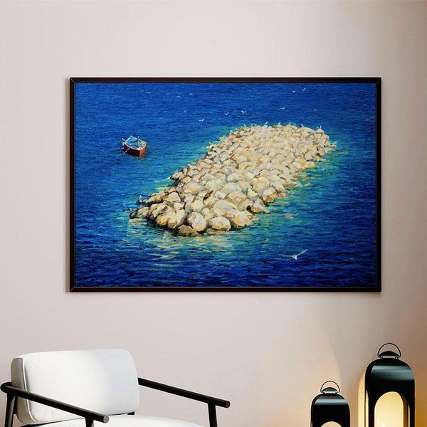 Wall Art & Paintings - A Moment of Eternity Wall Painting - Black Frame