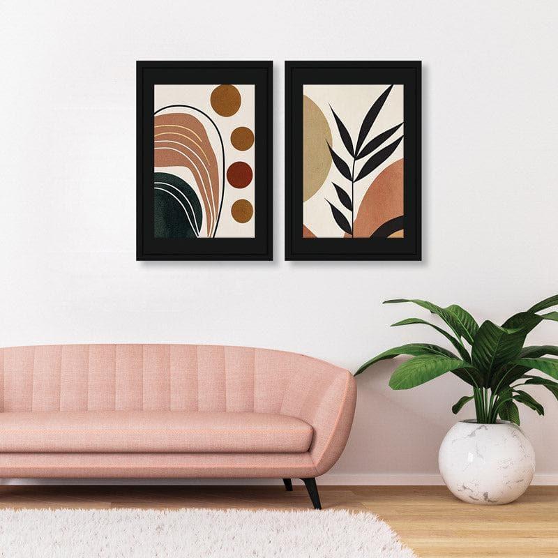 Wall Art & Paintings - Abstact Nature Wall Art - Set Of Two