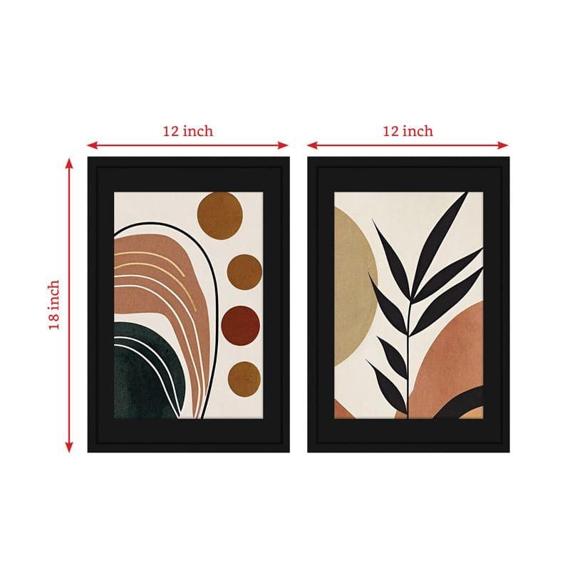 Wall Art & Paintings - Abstact Nature Wall Art - Set Of Two