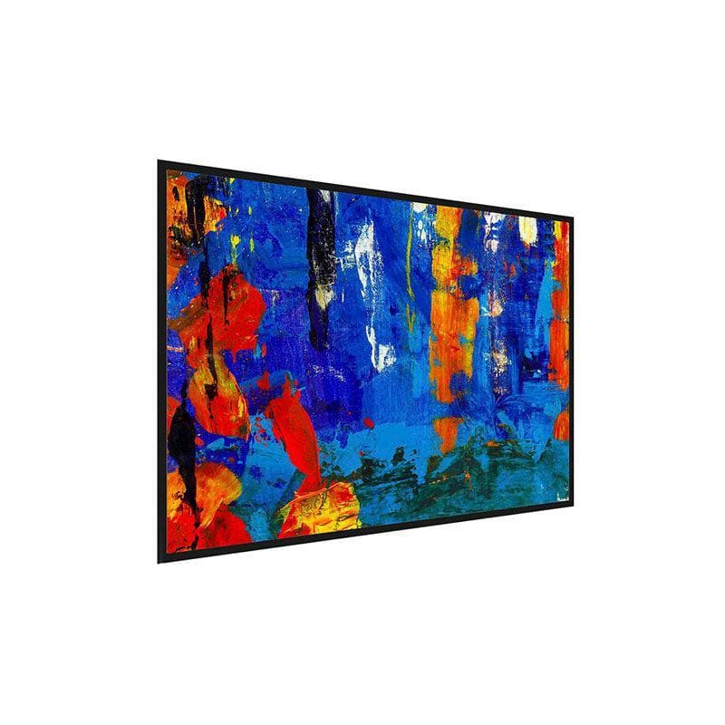 Wall Art & Paintings - Abstract Art Palette Wall Painting - Black Frame