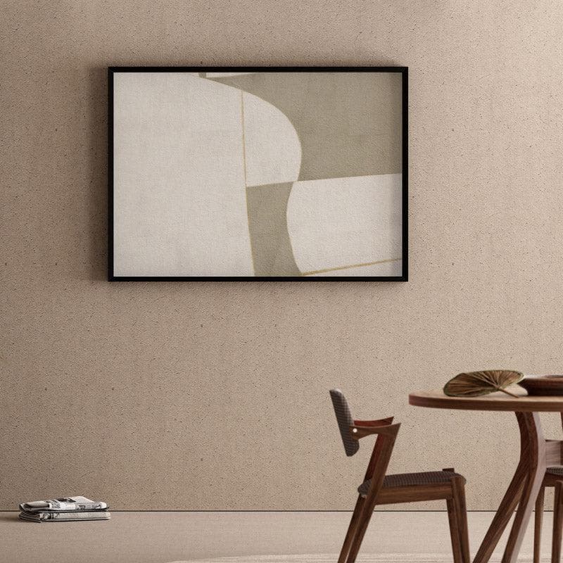 Wall Art & Paintings - Abstract Cabot Wall Painting - Black Frame