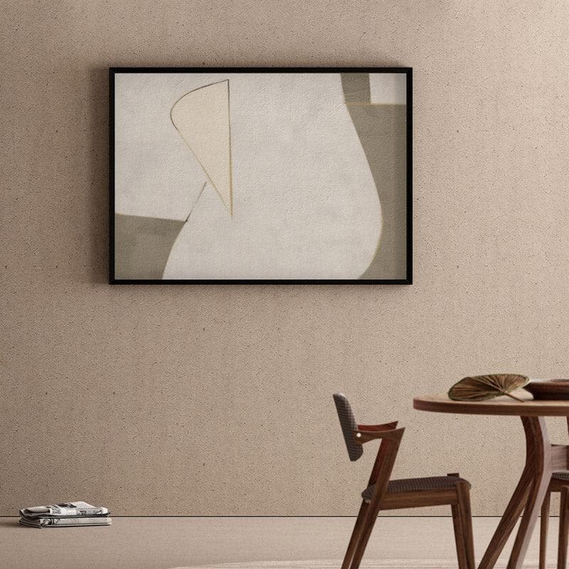 Wall Art & Paintings - Abstract Clive Wall Painting - Black Frame