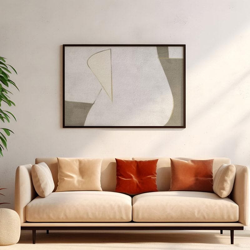 Wall Art & Paintings - Abstract Clive Wall Painting - Black Frame