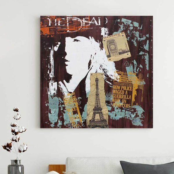 Wall Art & Paintings - Abstract Collage Wall Art