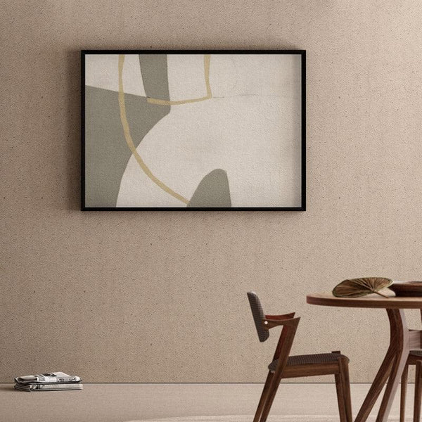 Wall Art & Paintings - Abstract Emory Wall Painting - Black Frame
