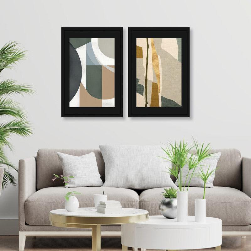 Wall Art & Paintings - Abstract Mix Wall Art - Set Of Two