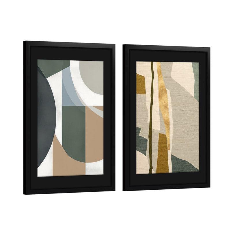 Wall Art & Paintings - Abstract Mix Wall Art - Set Of Two