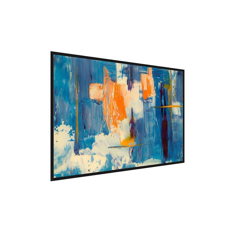 Wall Art & Paintings - Abstract Reflections Wall Painting - Black Frame