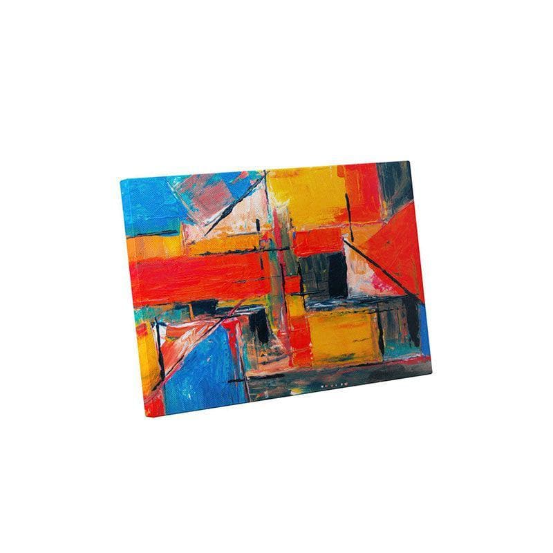 Wall Art & Paintings - Abstract Square boxes Painting - Gallery Wrap