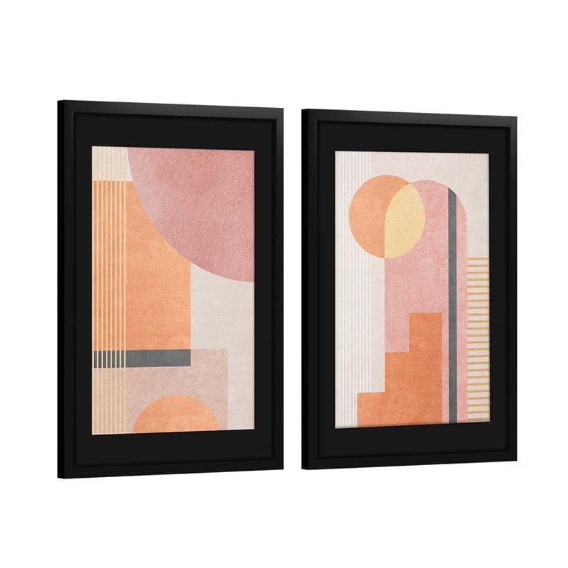 Wall Art & Paintings - Abstract Steps to Haven Wall Art - Set Of Two