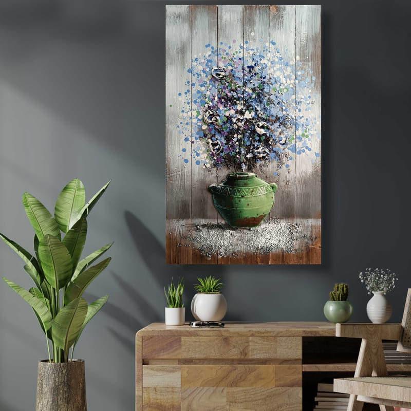 Wall Art & Paintings - Allium Bloom Wall Painting