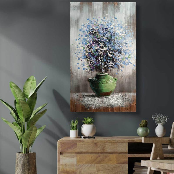 Wall Art & Paintings - Allium Bloom Wall Painting