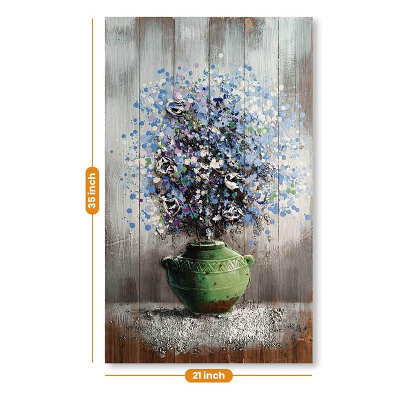 Wall Art & Paintings - Allium Bloom Wall Painting