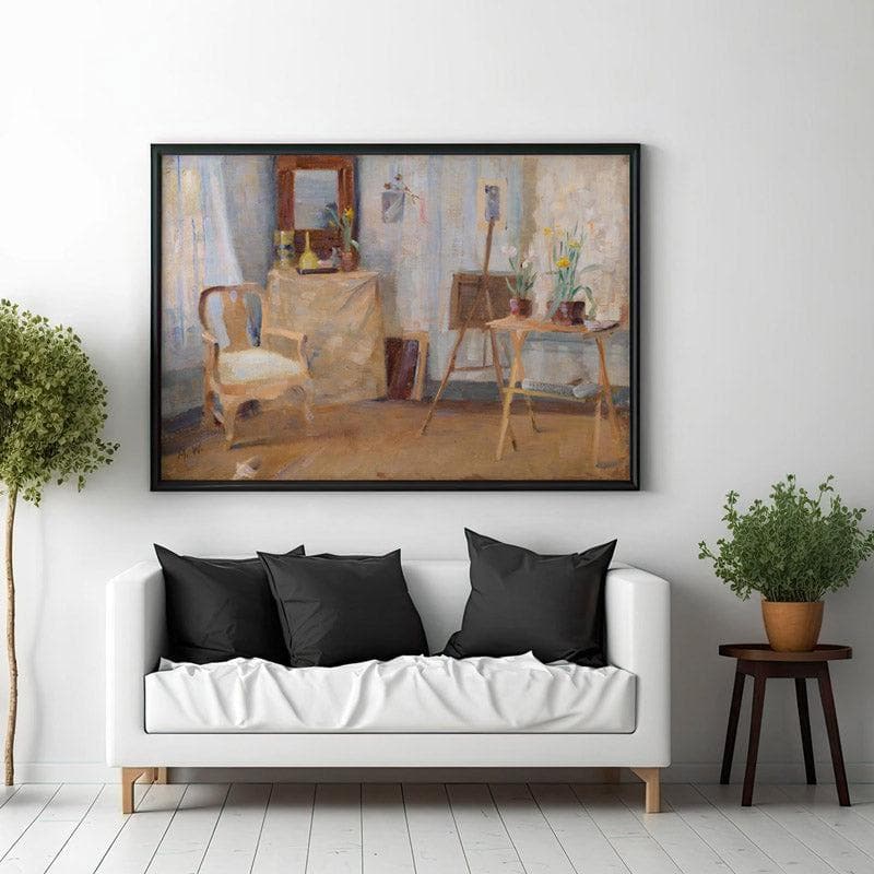 Wall Art & Paintings - Atelier Wall Painting - Black Frame