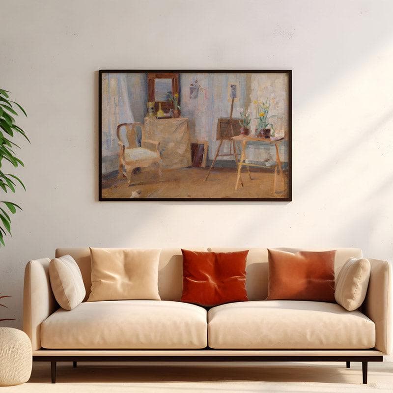 Wall Art & Paintings - Atelier Wall Painting - Black Frame