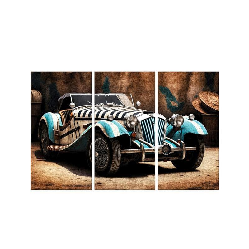 Wall Art & Paintings - Auto Odyssey Wall Art - Set Of Three