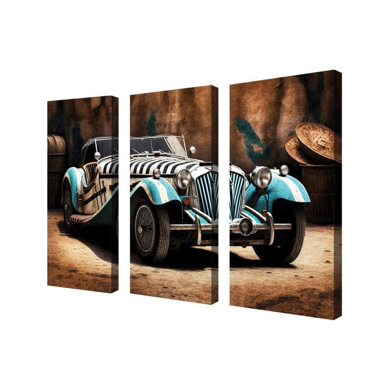 Wall Art & Paintings - Auto Odyssey Wall Art - Set Of Three