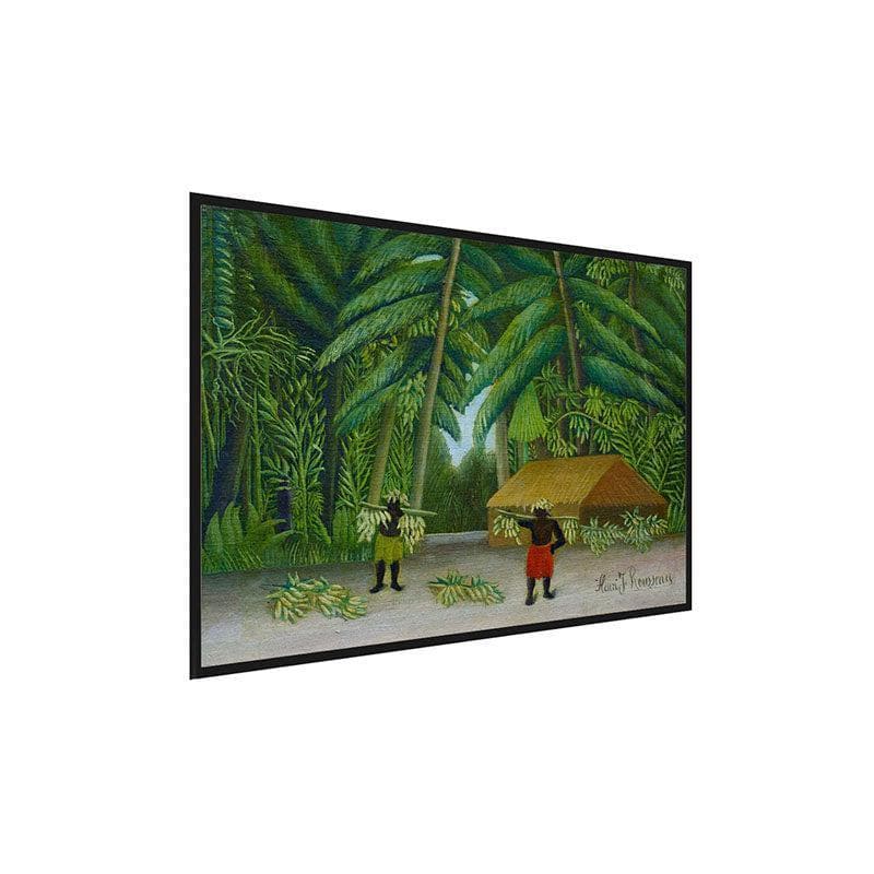 Buy Banana Harvest Wall Painting - Black Frame Wall Art & Paintings from Vaaree