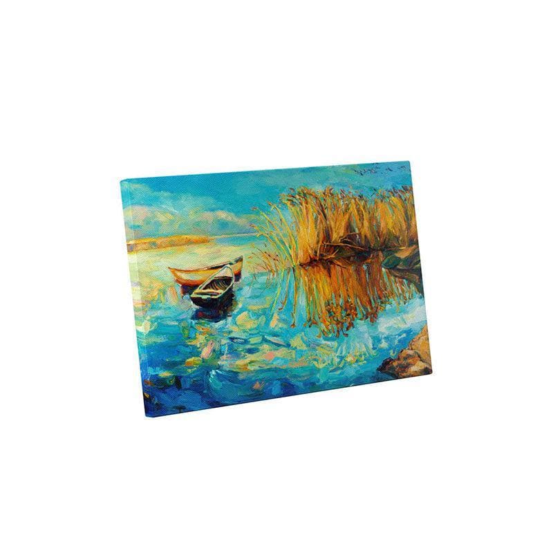 Wall Art & Paintings - Beautiful Lake Wall Painting - Gallery Wrap