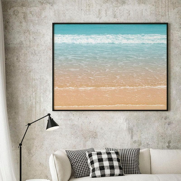 Wall Art & Paintings - Beautiful Wave Wall Painting - Black Frame