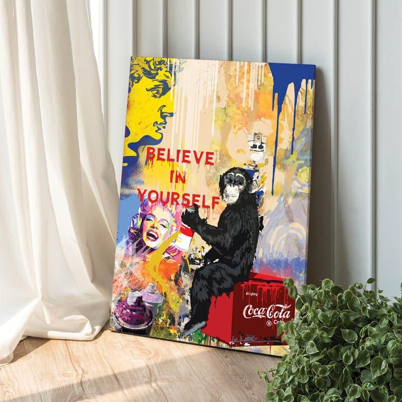 Wall Art & Paintings - Believe Bliss Wall Painting