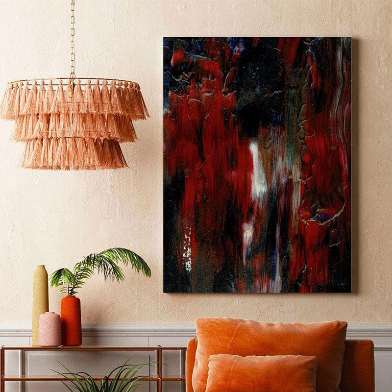 Wall Art & Paintings - Black Night Abstract Painting - Gallery Wrap