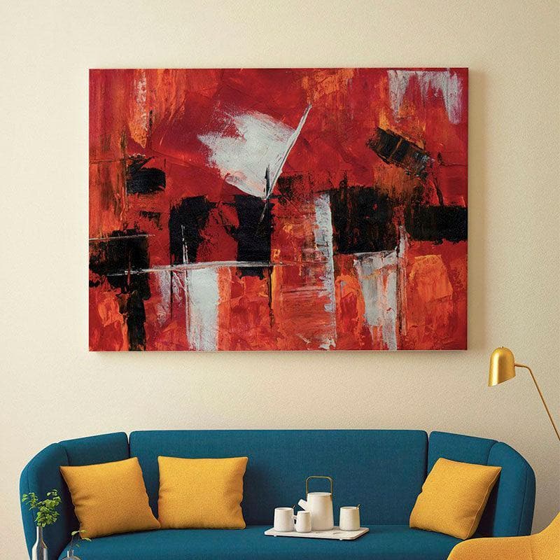 Buy Bold Abstract Art Painting - Gallery Wrap Wall Art & Paintings from Vaaree