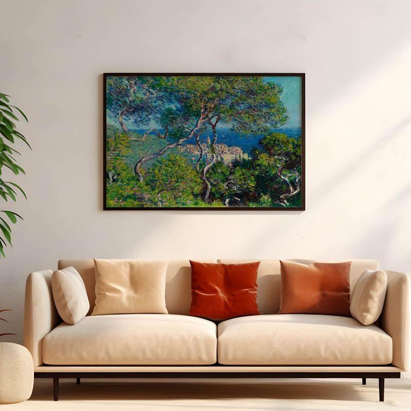 Buy Bordighera (1884) By Claude Monet - Black Frame Wall Art & Paintings from Vaaree