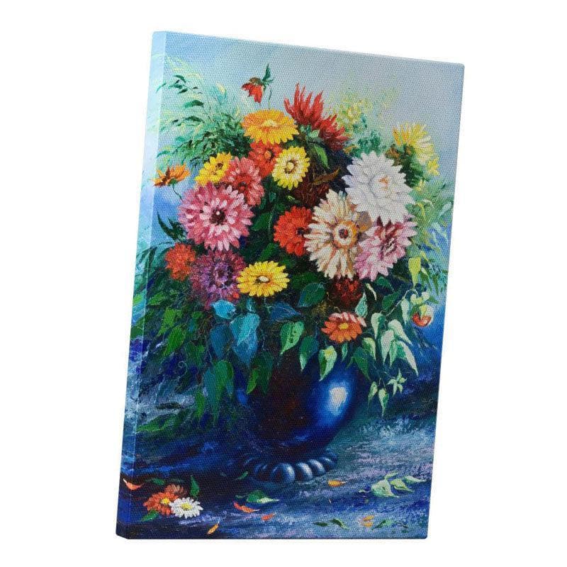 Wall Art & Paintings - Bouquet Of Wild Flowers Painting - Gallery Wrap