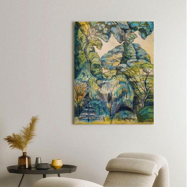 Wall Art & Paintings - Branch Of Tree Abstract Painting - Gallery Wrap