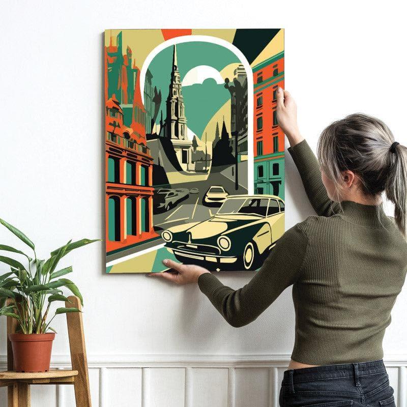 Wall Art & Paintings - Britain Retro Wall Painting