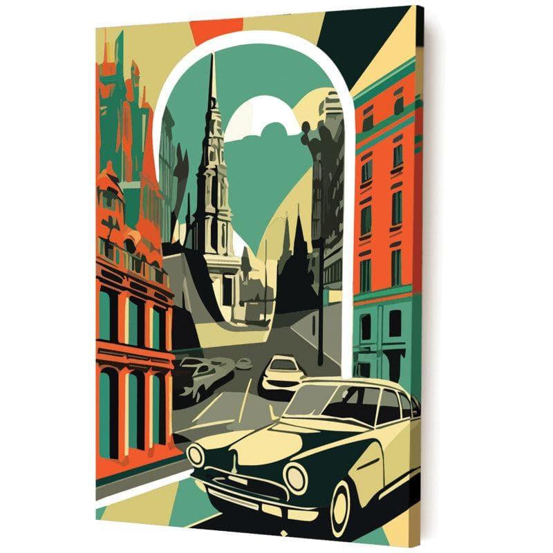 Wall Art & Paintings - Britain Retro Wall Painting