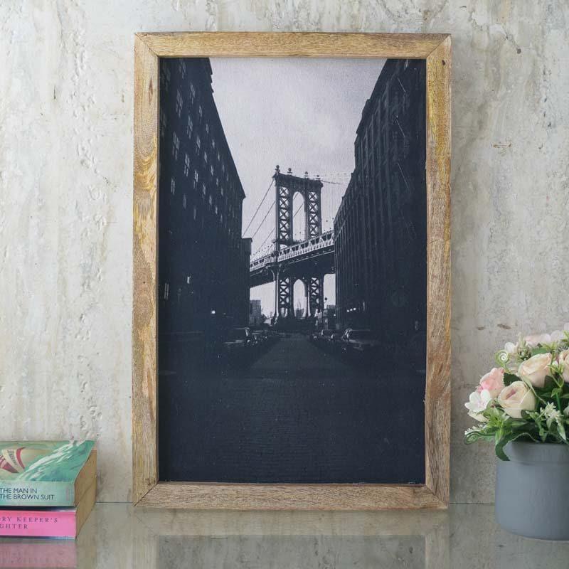 Buy Brooklyn Bridge Canvas Painting Wall Art & Paintings from Vaaree